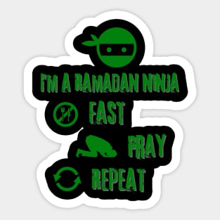 I'm A Ramadan Ninja Sticker